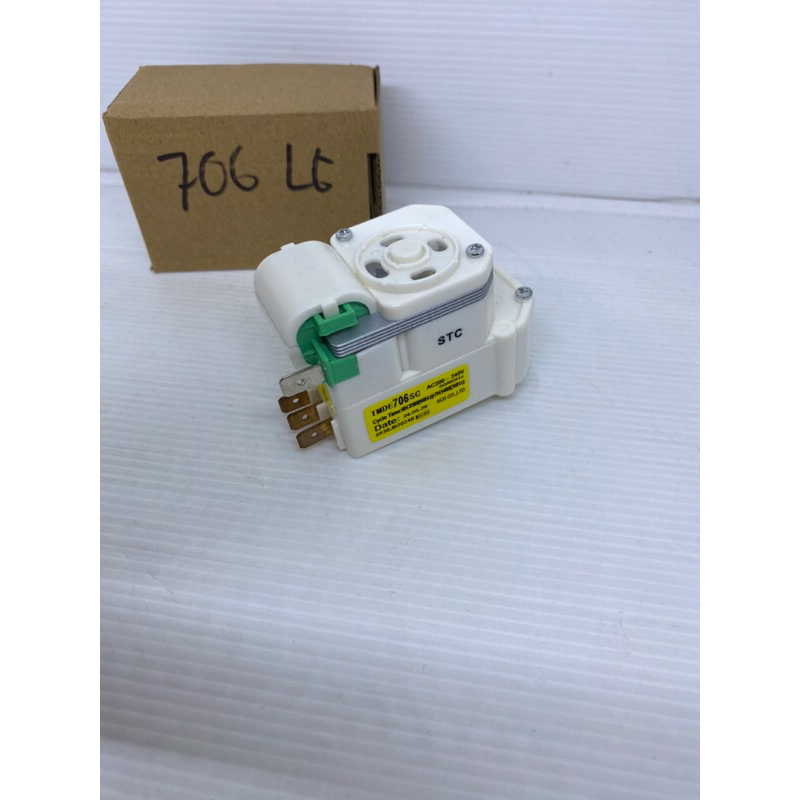Timer kulkas LG 706 timer kulkas 2 pintu LG 1-3 kuning 4pin