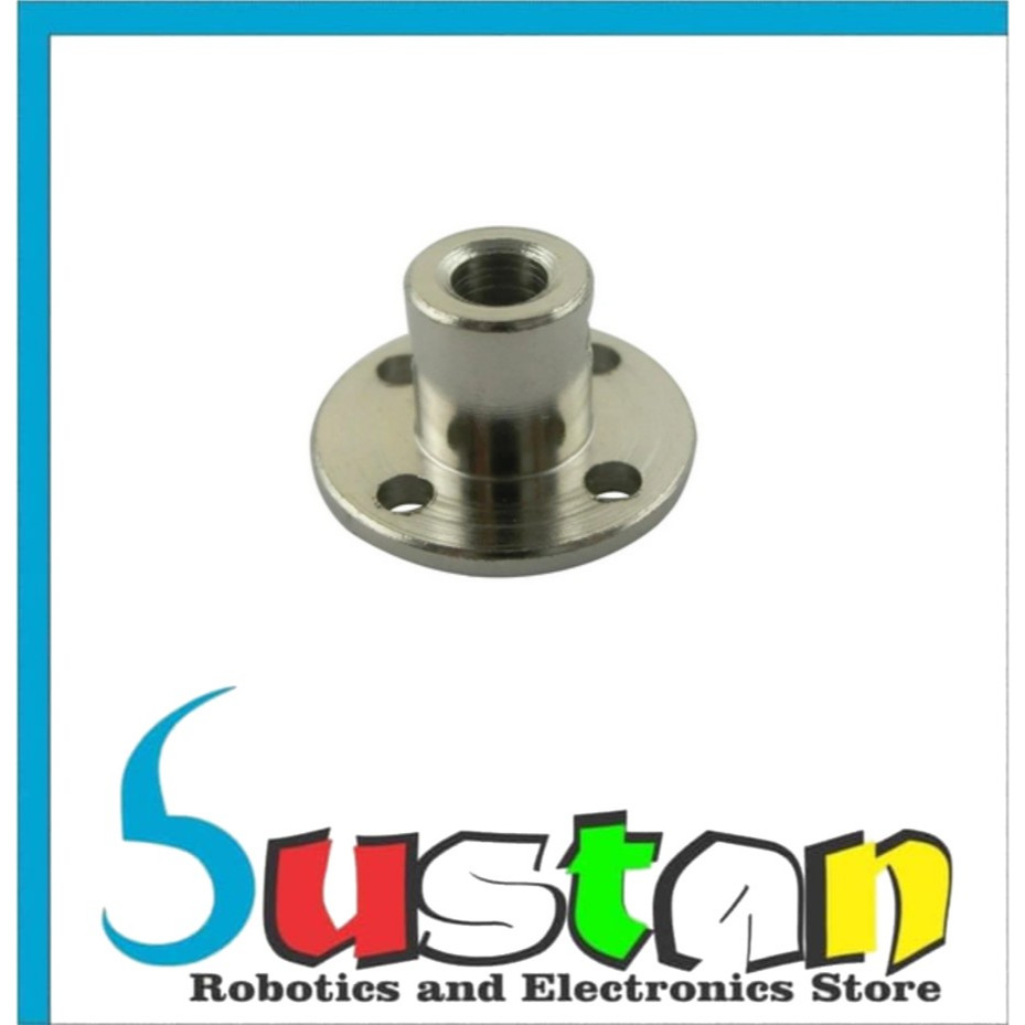 FLANGE COUPLING 10MM STAINLESS STEEL KOPLING SHAFT MOTOR AS KOPEL10 MM