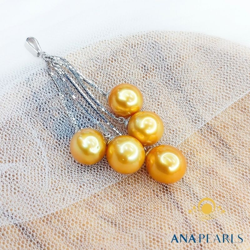 LIONTIN EMAS 18K | MUTIARA AIR LAUT | ASLK LOMBOK BERSERTIFIKAT