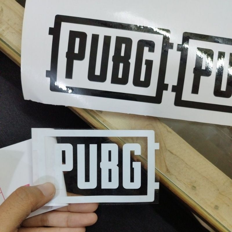 Cutting sticker stiker P*BG Game Online Pabji