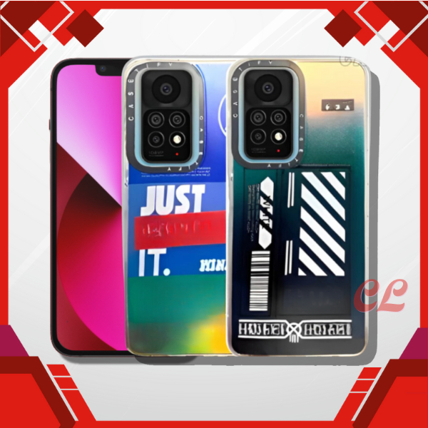 Case iPhone 11 12 Pro X XS Casing Softcase Bounty Hunter And Nike Supreme TPU Premium