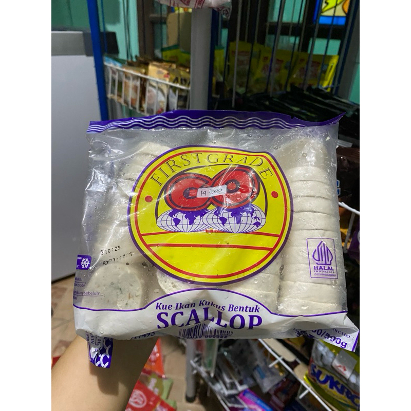 

Scallop ikan GO 500 gram