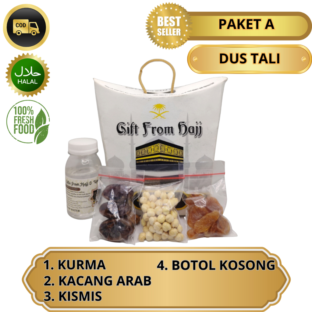 

Paket oleh-oleh haji dan umroh TANPA AIR ZAM-ZAM