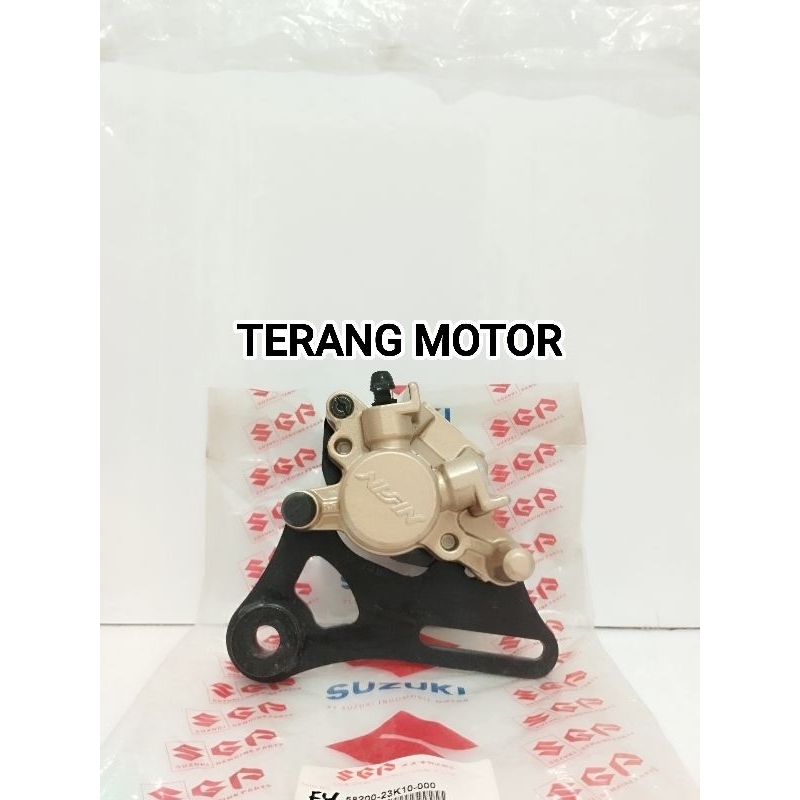 KALIPER BELAKANG SET BREKET SATRIA FU 150 SATRIA FU150  ASLI ORIGINAL SUZUKI NISSIN