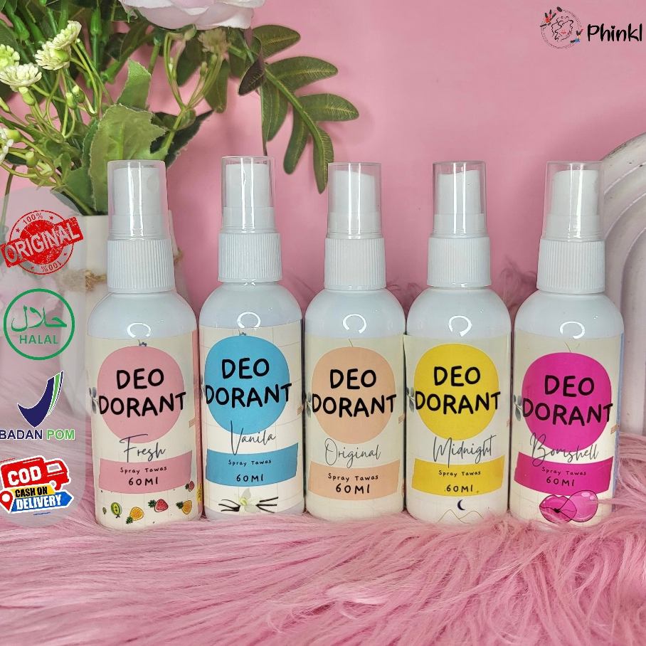 `ღ´ PHINKL `ღ´ Skin nice Deodorant spray tawas original 60ml semprot untuk pewangi ketiak bau badan