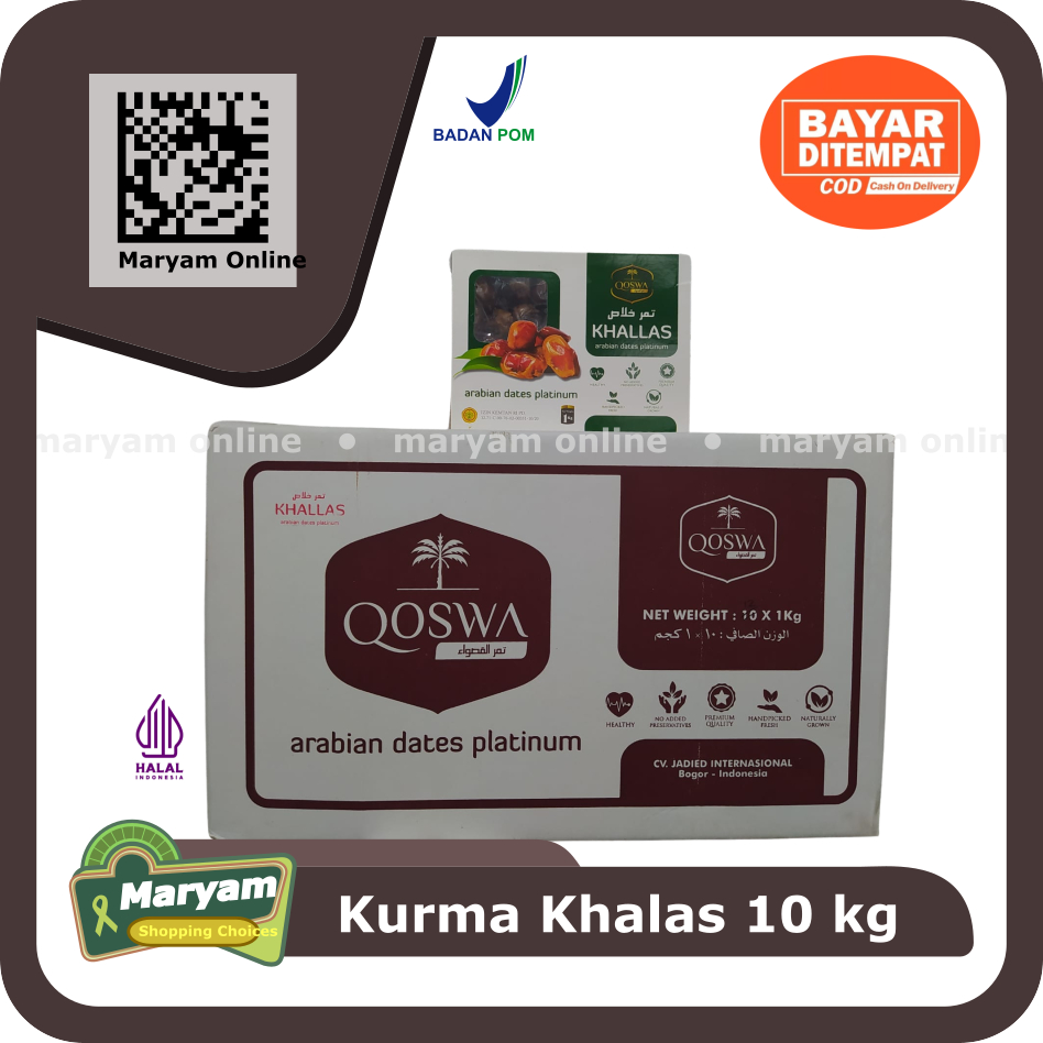 

Kurma Khalas Qoswa 10kg
