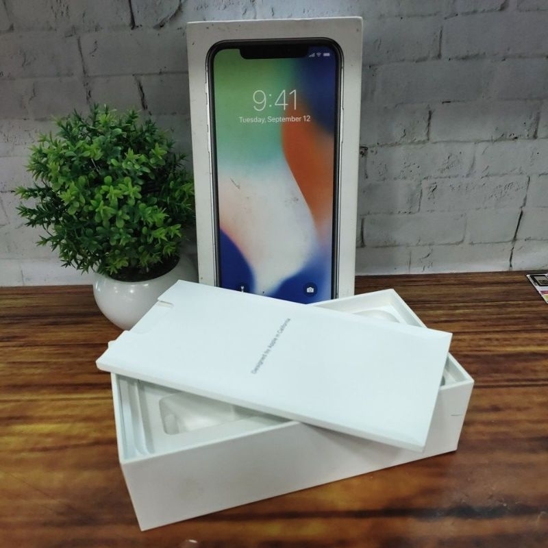 Dus iphone X 64gb original copotan