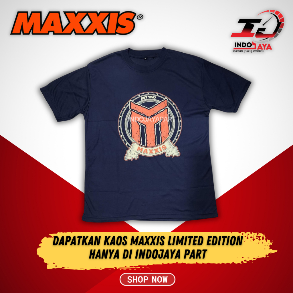 KAOS DISTRO / KAOS MAXXIS / KAOS BAN MOTOR / BAJU KAOS POLOS / BAJU KHUSUS PEMBELIAN DI TOKO INDOJAY