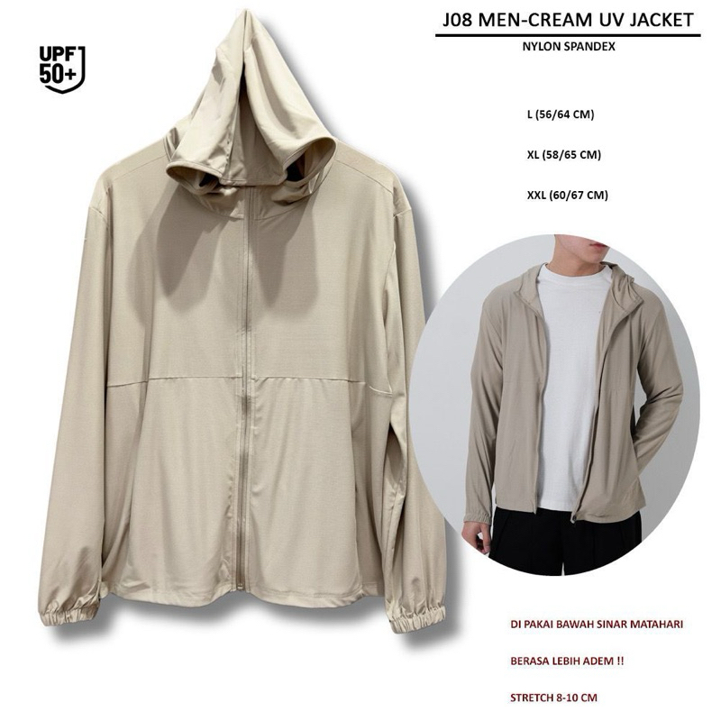 Jaket Pria J 08 Men Uv Jacket