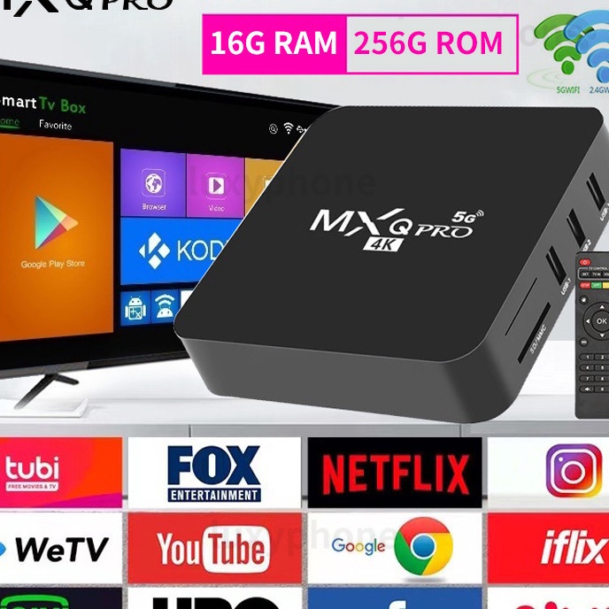 KF7 Android TV Box Android 11 Ram 16gb Rom 256gb Wifi 5G24G Smart TV Box 4K Ultra HD STB Android TV