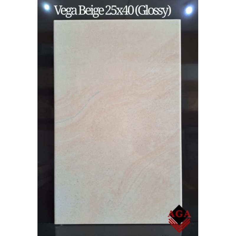 KERAMIK DINDING 25X40 VEGA BEIGE (GLOSSY)