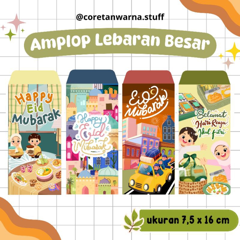 

Amplop Lebaran Aesthetic 2025 Amplop Besar Pre Order