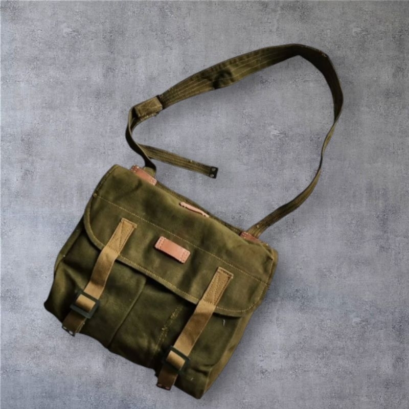 Vintage 40's  bread bag (sling bag) WW2 Romanian ARMY