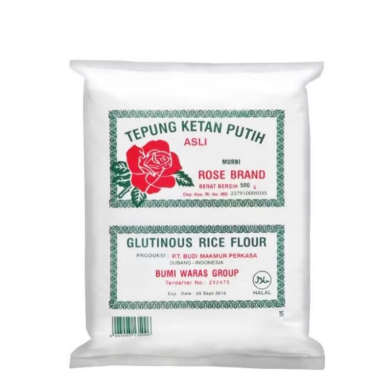 

Tepung Ketan Rose Brand 500gr ed 2026