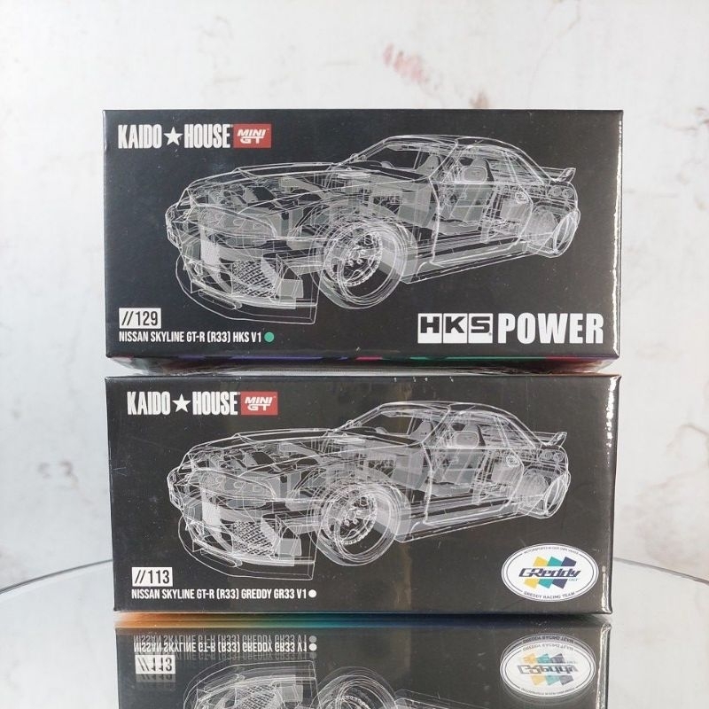 Mini GT Nissan Skyline GT R33 Kaido House
