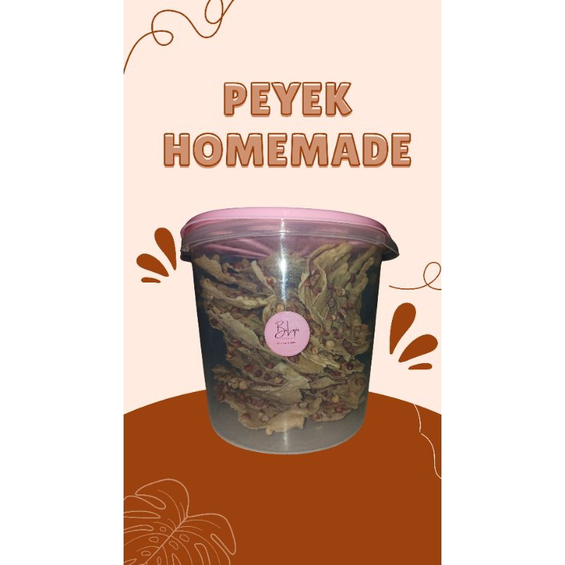 

Peyek Tradisional Homemade