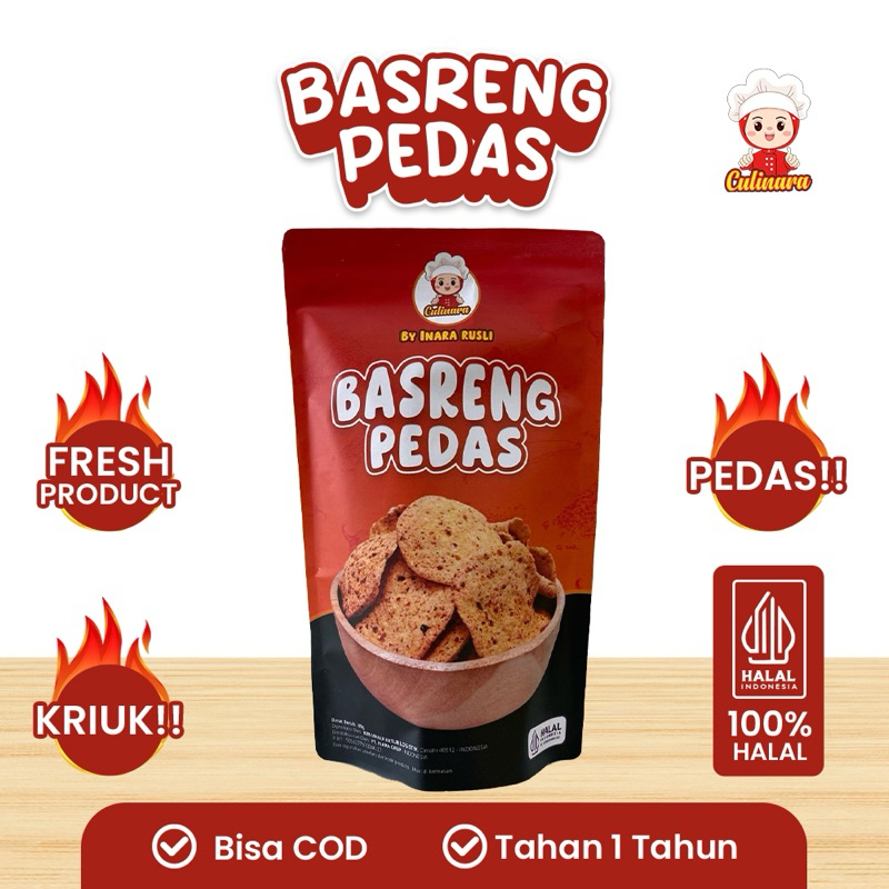

Basreng Pedas Daun Jeruk Culinara by Inara Rusli