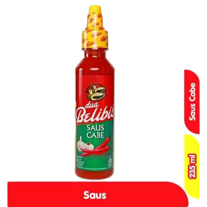 

DUA BELIBIS SAUS CABE KEMASAN BOTOL 235 ML