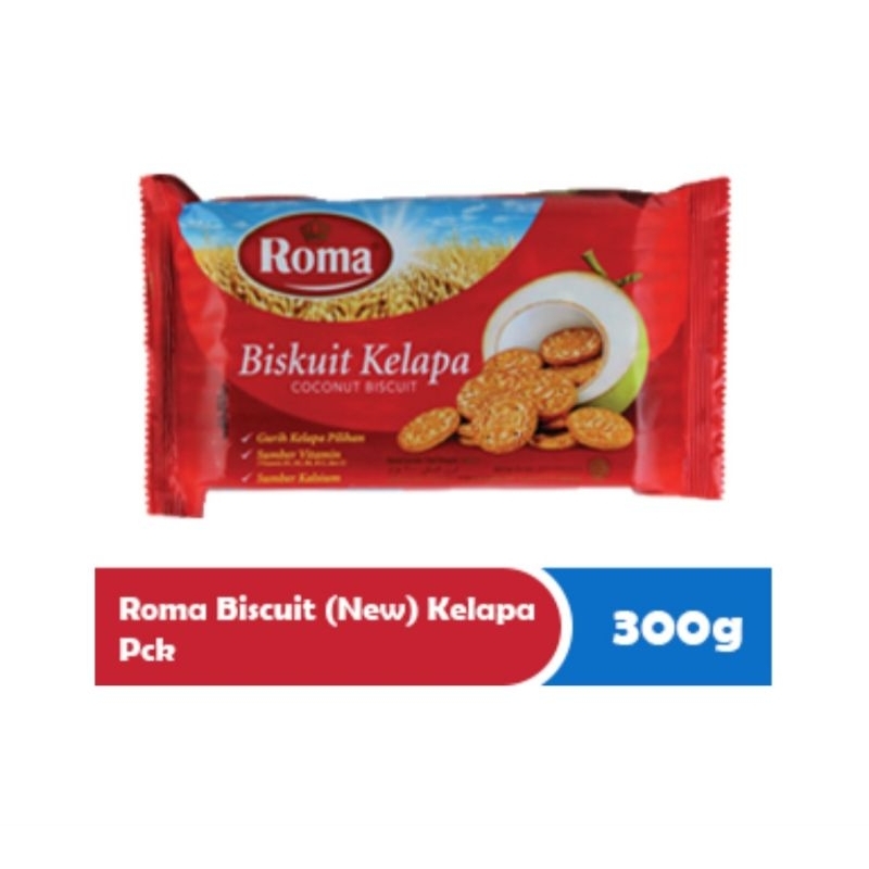 

Roma Biscuit Kelapa Pack 300gr