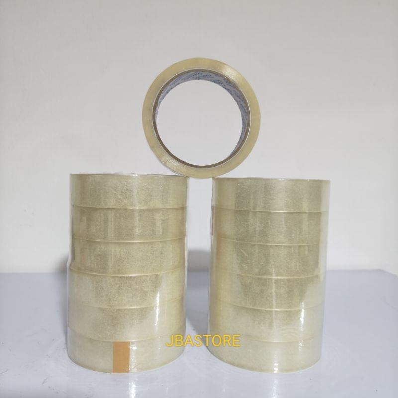 

1 Slop Isolasi Bening Kecil Solatip 24mm x 72 Yard isi 6 Pcs