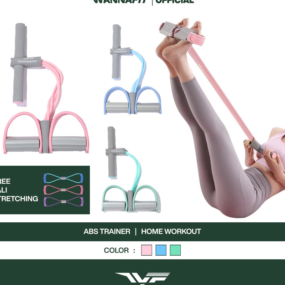 WANNAFIT Tummy Trimmer Spon  Latihan Otot Perut  Alat Olahraga Rumah