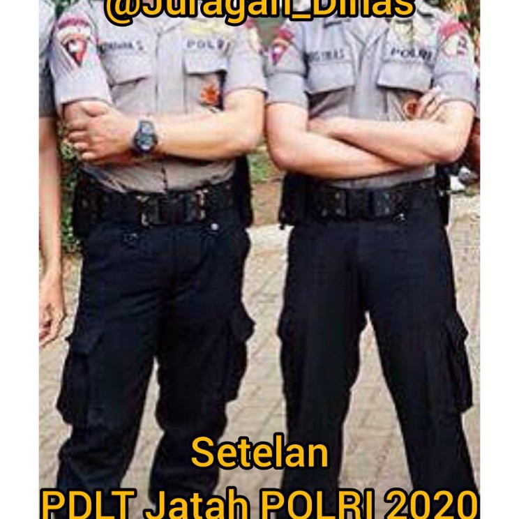 Trend 1 STEL BAJU PDL JATAH POLRI PDLT A1 SERAGAM DALMAS BRIMOB SABHARA BAHAN RIPSTOK
