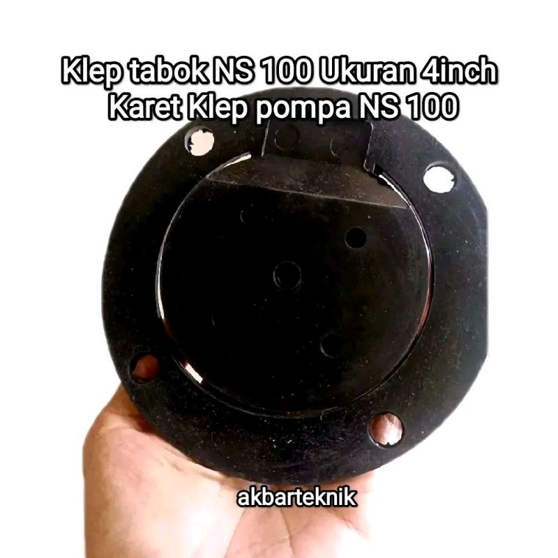 Klep tabok NS 100 Ukuran 4inch Karet Klep pompa NS 100