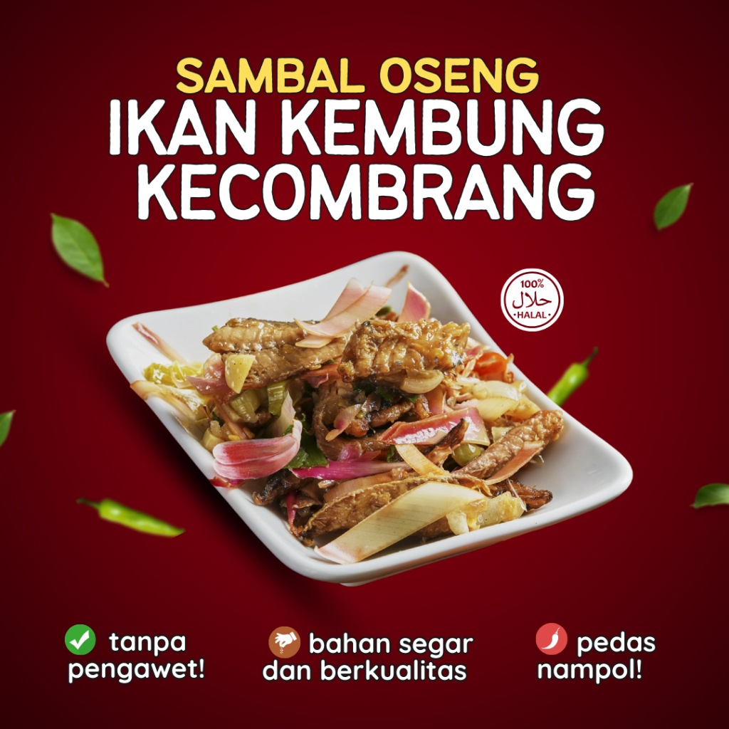 

Sambal Oseng Ikan Kembung Kecombrang Spicy Hot – Premium Homemade Lebaran Idul Fitri | Paket Sahur