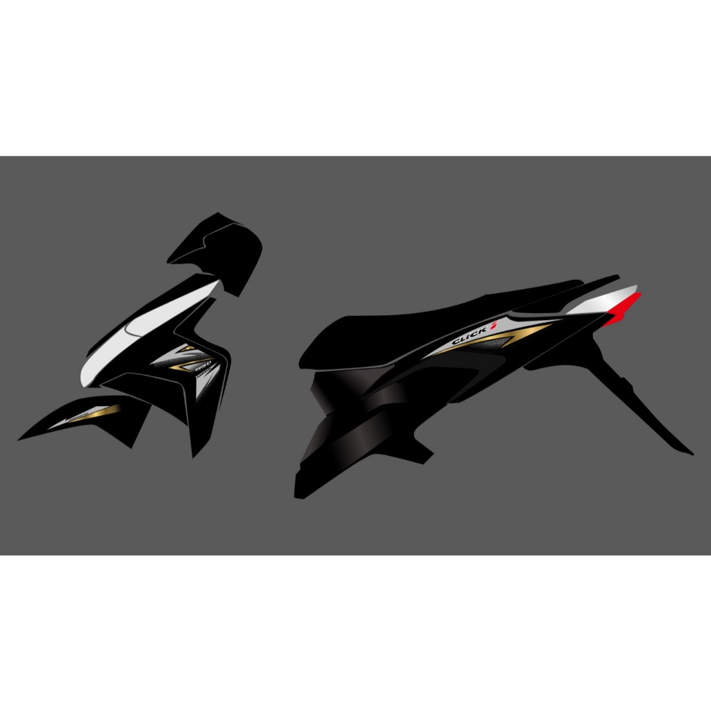 STRIPING TRANSPARAN VARIO 125 OLD VARIO KZR 125 CLICK VIETNAM
