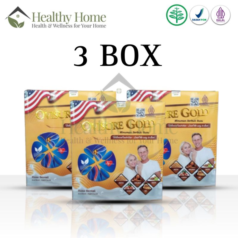 

Ovisure Gold Milk Usa 3 Box Original Susu Tulang & Sendi