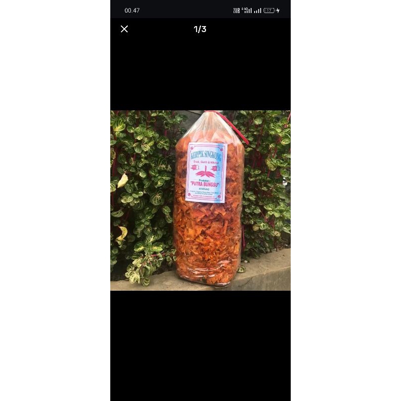 

keripik singkong pedas