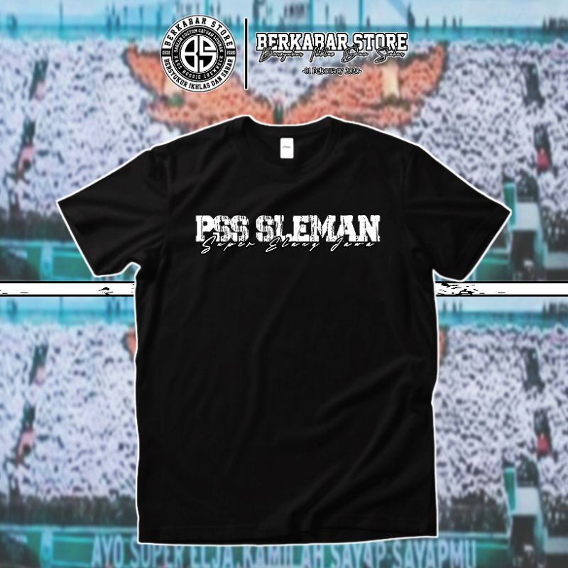 T-shirt PSS Sleman - Super Elang Jawa [Plastisol] •BerkabarStore•