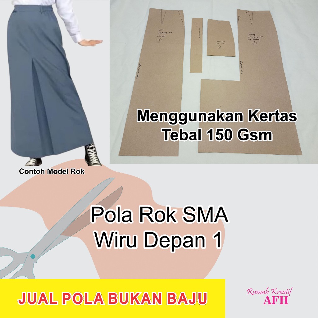 Pola Instan Pola Rok SMA Wiru Depan