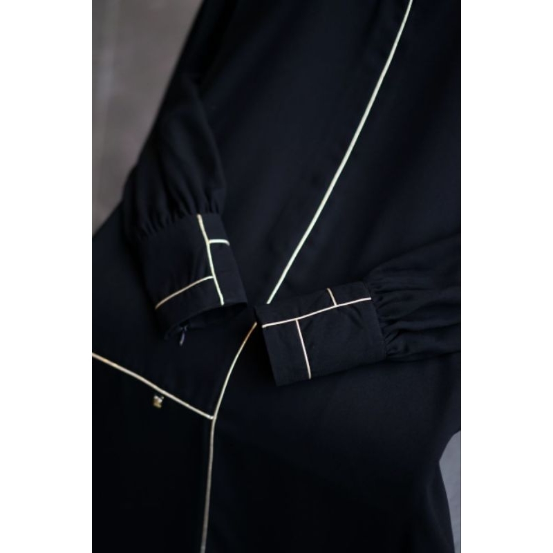 Al Arabian Abaya Golden Black AL arabian Original