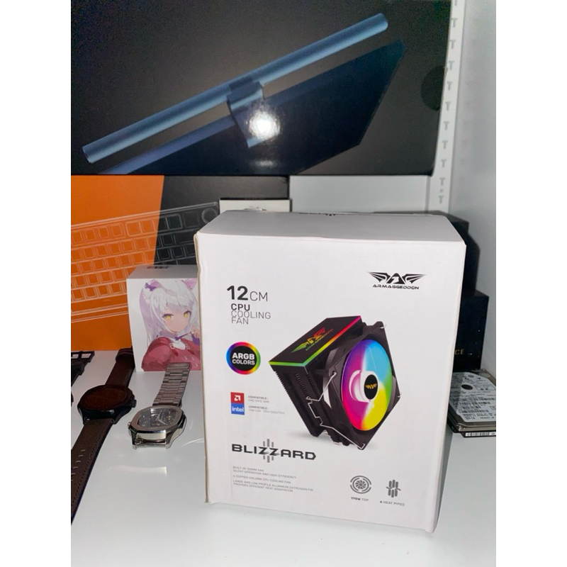 armaggeddon bilzard 3 ARGB cpu cooler bekas