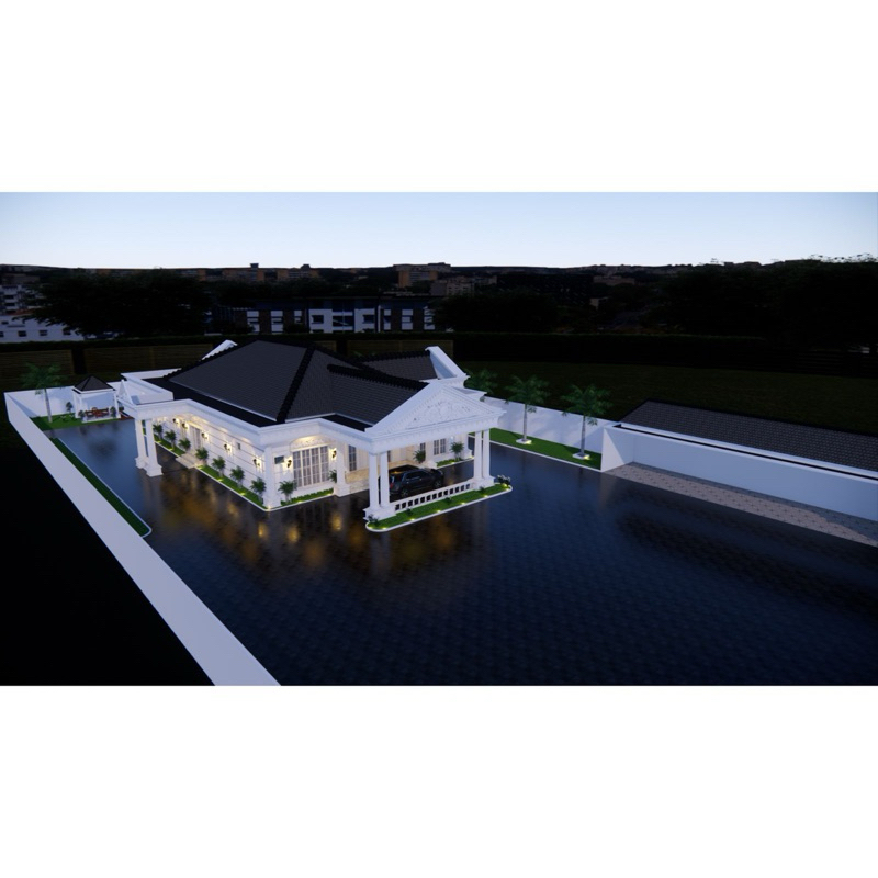 Jasa desain denah dan tampak 3D rumah