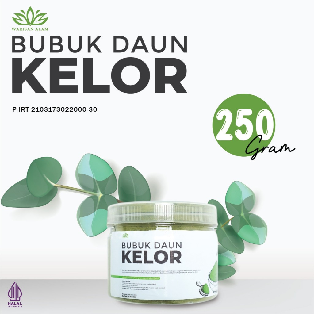 

BUBUK DAUN KELOR WARISAN ALAM BUBUK KELOR 250G DAUN KELOR ORGANIK SERBUK PREMIUM SUPER HALUS BUBUK KELOR