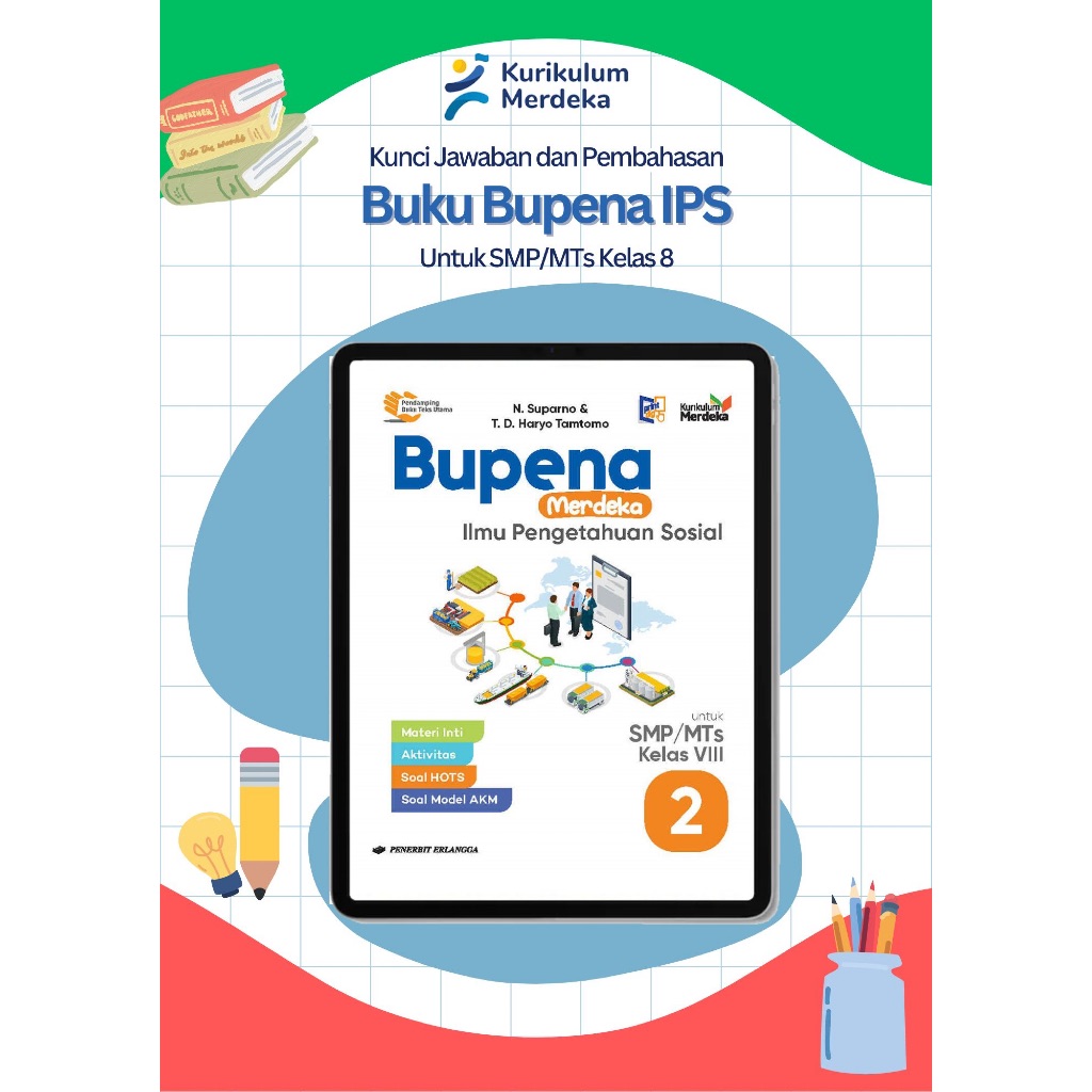 (FlLE) Kunci Jawaban Bupena IPS Kelas 8 SMP Disertai Pembahasan