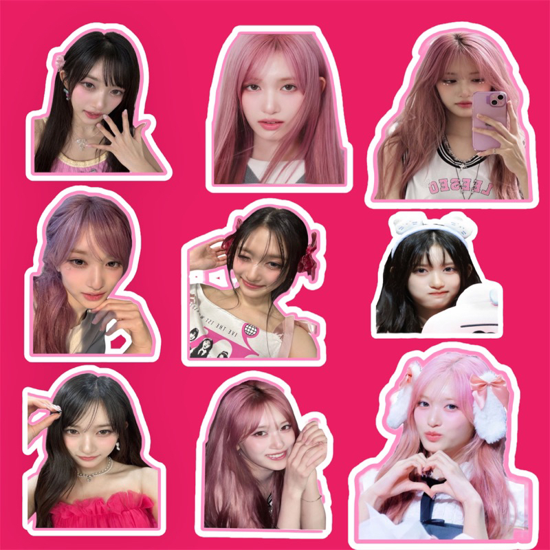 

STIKER Leeseo Ive ( Sudah cutting ) Glossy Cute Deco Anti Air / Sticker kpop