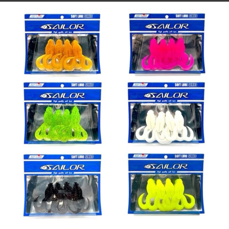 Umpan 7 cm Soft Lure Sailor Sabaitzer 7 cm