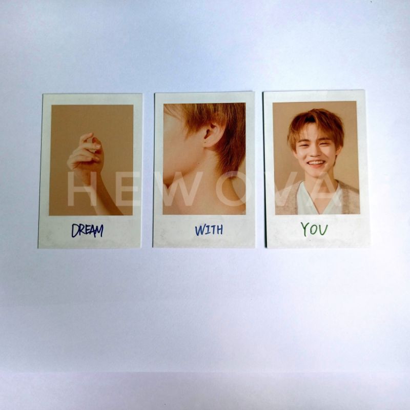 NCT DREAM CHENLE SEASON GREETING SG 2020 POSTCARD POLAROID OFFICIAL