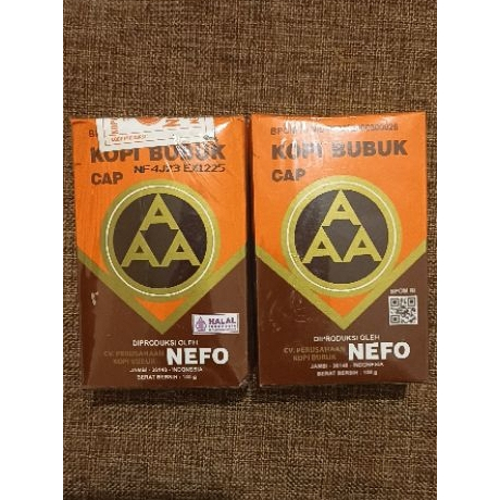 

Kopi Bubuk NEFO AAA – Premium Blend dari Jambi [100GR]