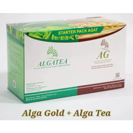 

Alga Tea & Alga Gold paket Hemat (AGAT)
