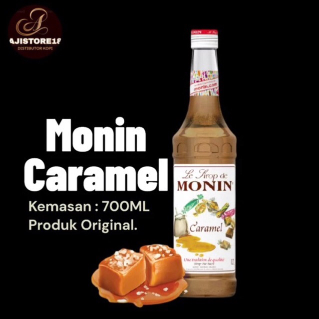 

Monin Syrup Caramel 700ml- SYRUP MONIN