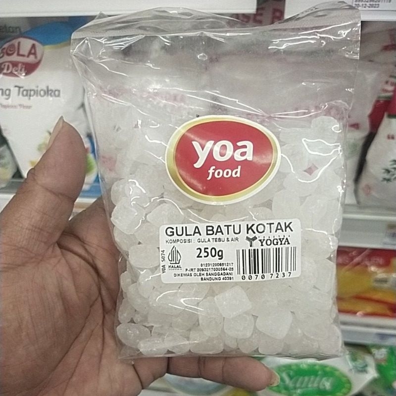 gula batu kotak 250 gr