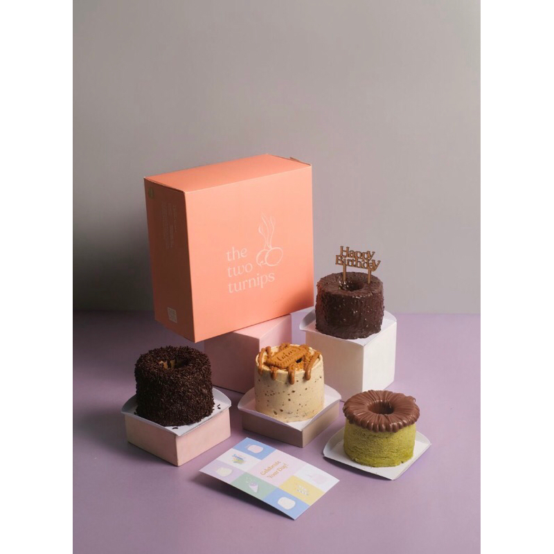 

chocolate set chiffon cake