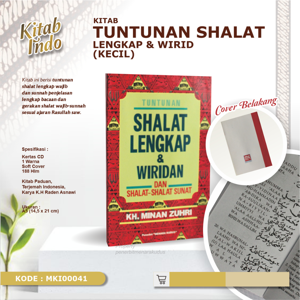 Tuntunan Sholat Lengkap dan Wirid Kecil