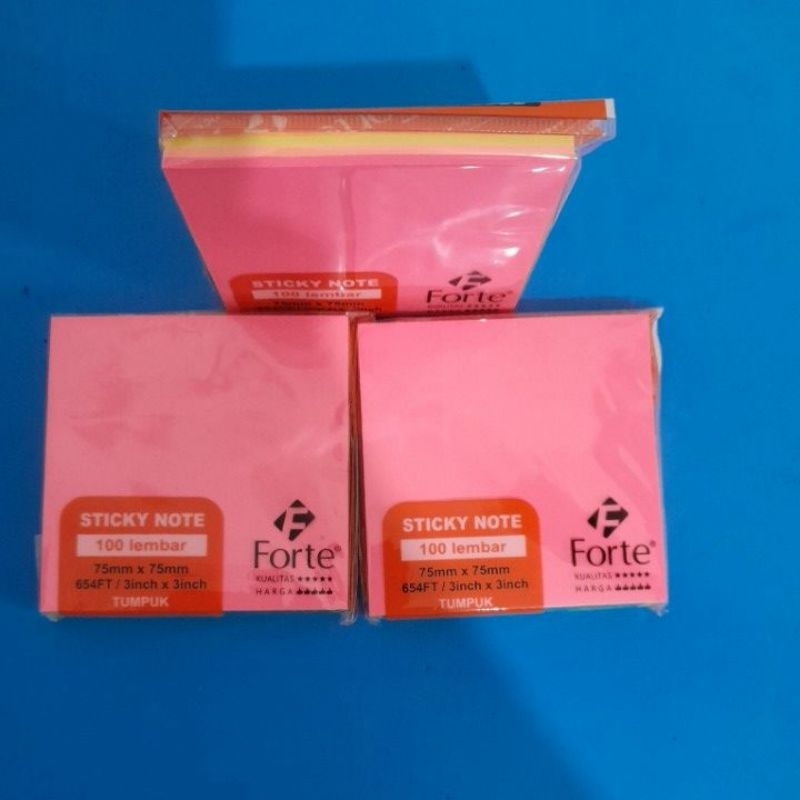

sticky note Forte 100lbr (5 warna)