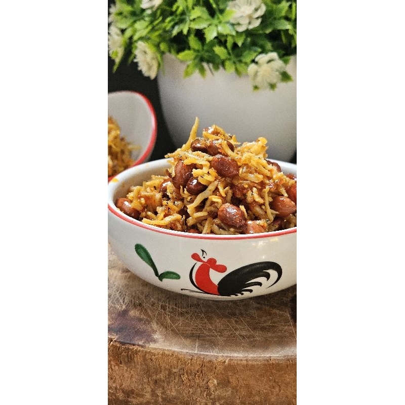 

Sambal kacang pedas manis (kacang saja)