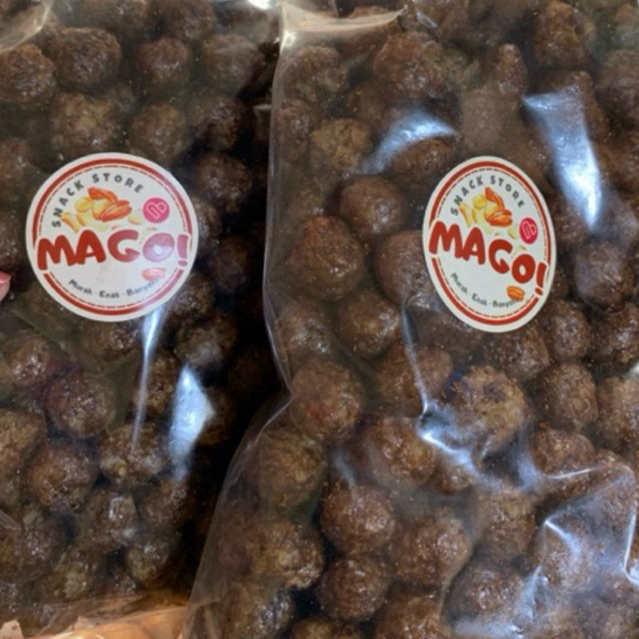 MAGO - Ciko Ball / Coklat Bulat / Wafer Coklat Mini / Biskuit Coklat Mini